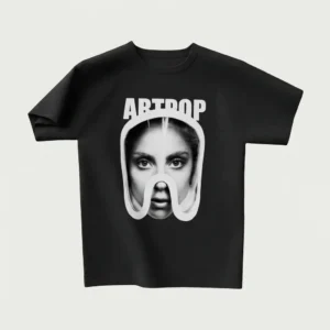 artpop mask black t shirt