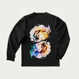 artpop rainbow reflection black longsleeve 1