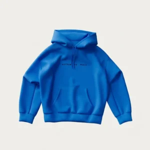 blue rio silhouette hoodie