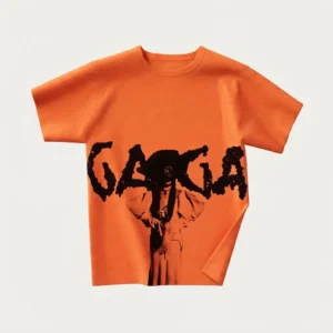 orange pose t shirt
